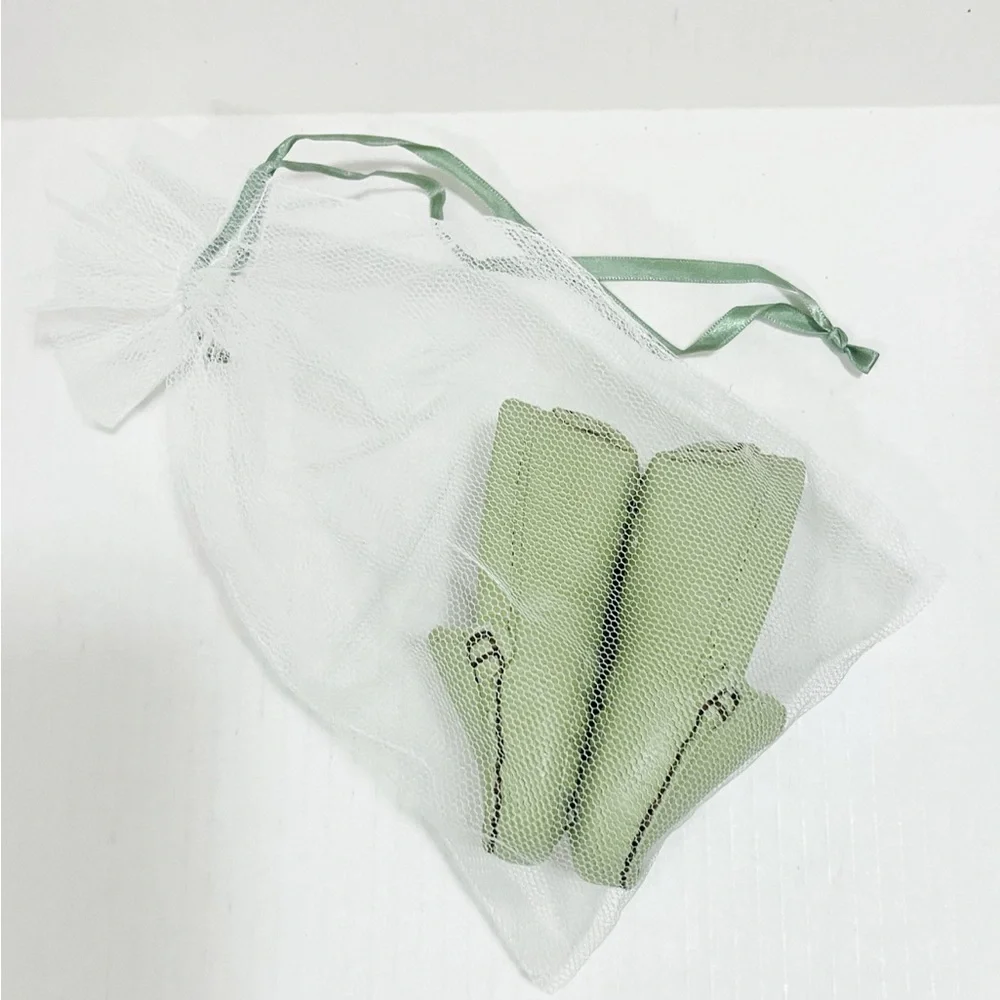 New pistachio green Leather Baby Moccasin Size 0-12months